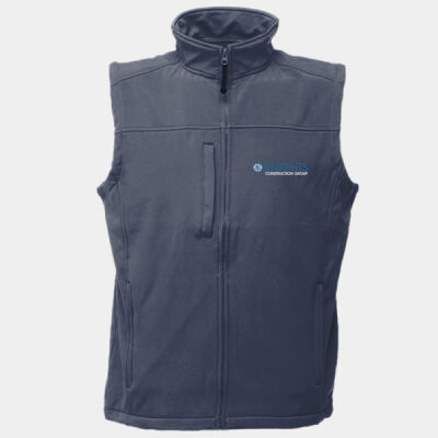 Men's Navy Softshell Gilet Thumbnail