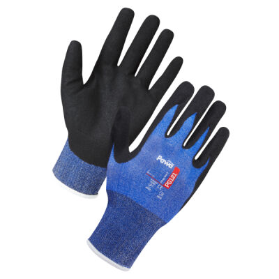 Breathable Grip Gloves (Blue) Thumbnail