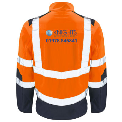 Hi-vis 2 tone softshell Thumbnail