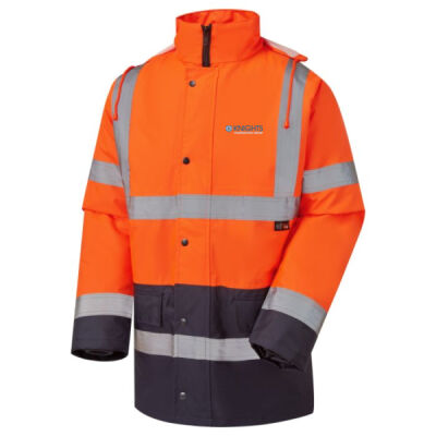 Two Tone Hi-Vis Parka Jacket Thumbnail