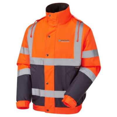 Two Tone Hi-Vis Bomber Jacket Thumbnail